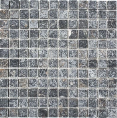 Mosaik Fliese Marmor Naturstein schwarz Nero Antique Marble MOS36-0306-A_f - Bild 1 von 3