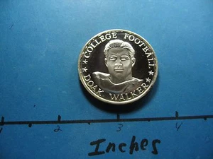 DOAK WALKER SMU MUSTANGS DETROIT LIONS NFL 1971 TOP PERFORMERS SILVER COIN 3DW2 - Picture 1 of 1