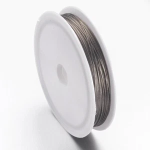 Tiger Tail Beading Wire Stainless Steel 0.45mm 1 x 50m Roll - Picture 1 of 3