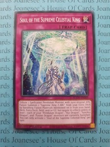 Soul of the Supreme Celestial King AGOV-EN069 Yu-Gi-Oh Card 1st Edit New