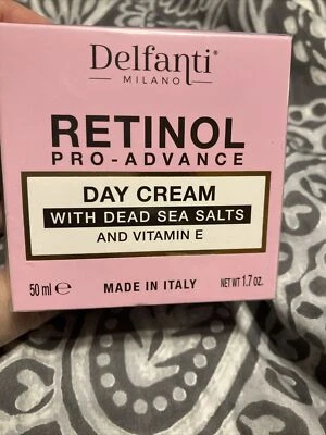 CREMA DE DÍA DELFANTI MILANO RETINOL PRO-ADVANCE con minerales del Mar Muerto y vitamina E Foto 1 de 4