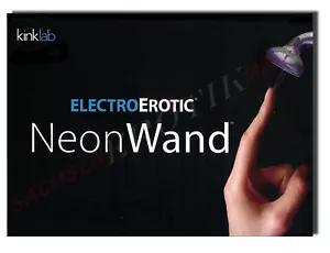 Kinklab Neon Wand Reizstromgerät Reizstrom Elektro Massage Stimulation Massager - Bild 1 von 3