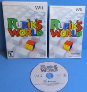 RUBIK'S WORLD Nintendo Wii COMPLETE WITH MANUAL - Imagen 1 de 1