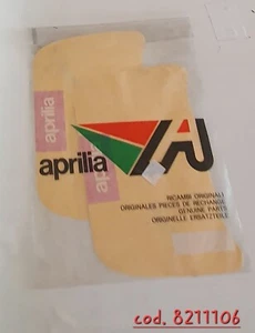 Adesivo portafanale Aprilia Et 50 1985 bianco , serie AP 8211106 - Picture 1 of 1