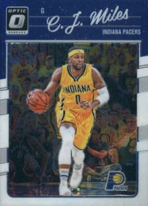 2016-17 Donruss Optic #95 C.J. Miles Indiana Pacers