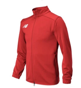 Chaqueta de Entrenamiento New Balance Para Hombre Cremallera Completa Tejida Chaqueta Activa S y M ROJA NUEVA CON ETIQUETAS - Imagen 1 de 6