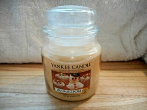 YANKEE CANDLE CHRISTMAS CUPCAKE DUFT 14,5 OZ GLASKERZE NEU - Bild 1 von 3