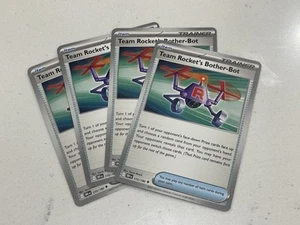x4 Team Rocket's Bother-Bot - 172/182 - Destined Rivals - Casi nuevo/m - Juego Pokémon - Imagen 1 de 1