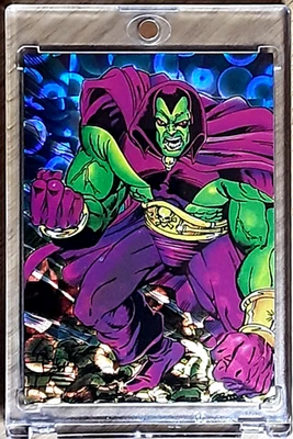 1992 Marvel Silver Surfer Prisma Karte 46 DRAX. - Bild 1 von 3