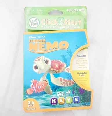 Finding Nemo Leap Frog Click Start Educational Game - Image 1 of 3