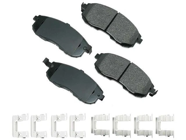 Juego de pastillas de freno delanteras para Infiniti G20 1999-2002 Akebono 31332MRRQ 2000 2001 Foto 1 de 2