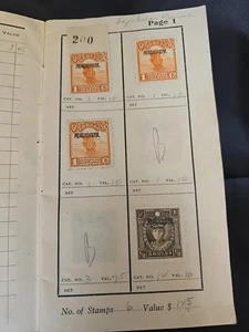 Vintage Estate Stamp Collection China Mint Used Surcharged For Use In Provinces - Picture 1 of 20