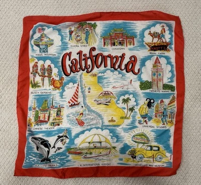 Bufanda vintage de California Foto 1 de 4