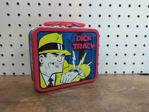 Lonchera Dick Tracy Mini Lata Metal 1998 Vintage Edición Limitada - Imagen 1 de 8