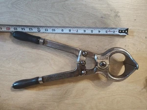 Vintage Burdizzo Bull Kastration Veterinary Instrument - Made in Italy - Bild 1 von 12