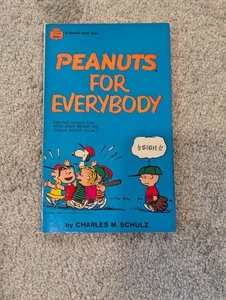 Vintage "Erdnüsse für alle!" von Charles M Schulz Taschenbuch Comic - Bild 1 von 3