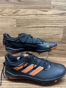 Adidas Men's Adizero Afterburner Baseball  Cleats Orange H00975 Size 14 New  - Picture 1 of 12