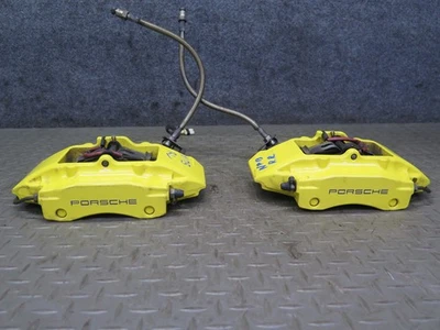 1997-2004 PORSCHE BOXSTER 986 REAR LEFT & RIGHT BREMBO BRAKE CALIPER SET OF 2 - Image 1 of 4