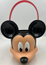 Halloween Disney Mickey Mouse Face Trick or Treat Bucket Tote Pail MM00438