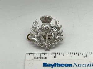 British Army Scots Guards SG Regiment Military Anodised Collar Badge - Picture 1 of 6