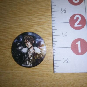 A48833 DISSIDIA FINAL FANTASY VIII 8 SQUARE ENIX Cafe Can badge Squall Leonhart - Picture 1 of 3