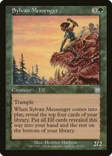 MTG 1x Foil SYLVAN MESSENGER Apocalypse, NM/EX