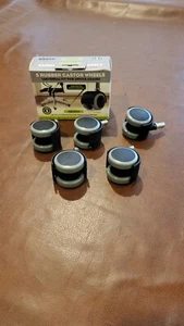 Slipstick CB680 50mm (2 Inch) Floor Protecting Rubber Office Chair Caster Wheels - Picture 1 of 9