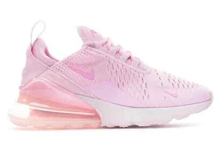 Women's Nike Air Max 270 Pink Foam Pink Rise White AH6789-605 - Picture 1 of 12