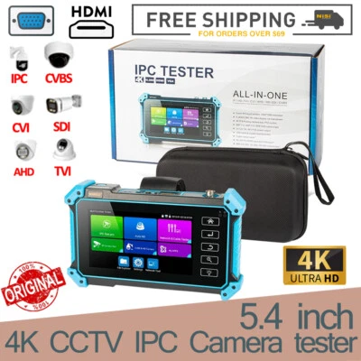 Probador de CCTV IPC-5200C/IPC-5100 IPC IP 4K para prueba de cable POE IPC AHD CVI TVI SDI Foto 1 de 4