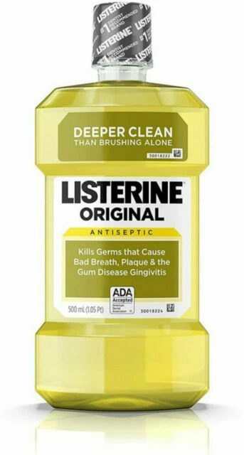 LISTERINE Original Antiseptic Adult Mouthwash 1 L (SG_B009XDQYQO_US)