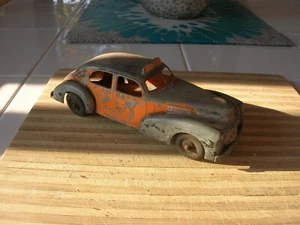 1940's HUBLEY CADILLAC TAXI 7" METAL TOY CAR - Picture 1 of 8