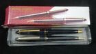 Vintage Koyal Doban St7209 Black Ball Point Pen & Mecanical Pencil Set