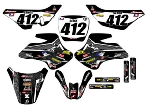 2000-2006 JR 50 PODIUM Black Senge Graphics Kit Compatible with Suzuki - Picture 1 of 10