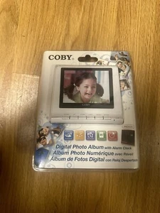 NEW COBY DP356 Digital Photo Album/Alarm Clock/Plays MP3 & WMA Music - Picture 1 of 3