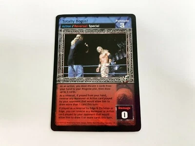 Totally Bogus! Mania Raw Deal Card 32/150 WWF WWE - Image 1 of 2