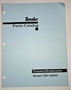 Tanaka TBC-220SS Trimmer Freischneider Teile Handbuch Katalog Buch OEM Katalog  - Bild 1 von 2