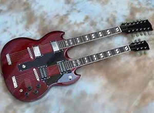 Best New 6 12 Strings Electric Guitar Double Neck Guitar PageEDS1275 258 BEST - Picture 1 of 8