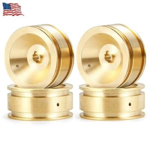2/4 PIEZAS para 1/24 RC axial SCX24 90081 llantas de latón cobre bujes peso 12,5 mm - Imagen 1 de 10