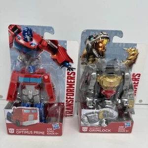 Transformers Autobot Grimlock & Optimus Prime 4 Inch Action Figures - Picture 1 of 5