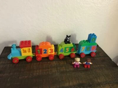 LEGO Duplo Learn To Count Number Train-10847-Complete - NO BOX - Image 1 of 4