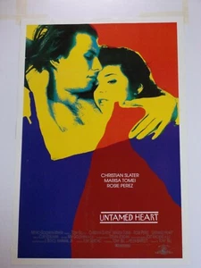 UNTAMED HEART Original THEATER-USED Movie Poster 27x40 Rolled One Sheet DS - C6 - Picture 1 of 10