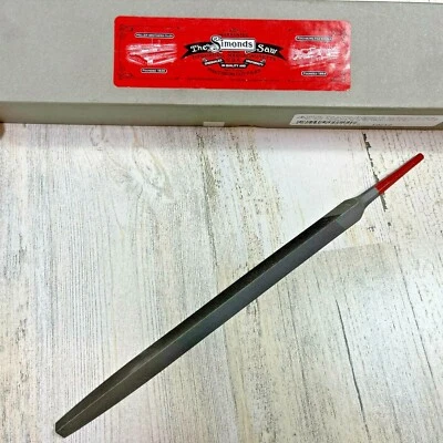 Simonds 73518500 American Pattern Three Square File 8 inch Second Cut - Image 1 of 4