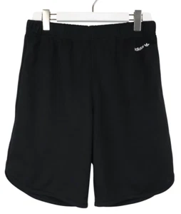 Shorts Adidas Para Hombre MEDIO 3 Rayas Logo Deportivo Con Cuerda Negra - Imagen 1 de 11