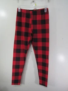 NWOT No Boundaries Legging Size S 3 5 Juniors Red Black Elastic Waist - Picture 1 of 4