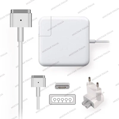 Alimentatore Compatibile Apple Mac Magsafe 2 60W 16.5V 3.65A MacBook Pro 13 60w - Immagine 1 di 4
