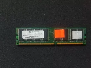 Infineon 512MB , DDR ,184 PIN , PC-2700 ( Model: HYS64D64320GU-6-B ) - Picture 1 of 3