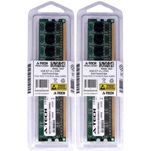 4GB KIT 2 x 2GB Dell PowerEdge T310 T610 T710 R310 Xeon X3400 Server Memory RAM - Picture 1 of 1
