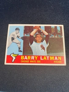 1960 TOPPS BASEBALL #41 BARRY LATMAN!! $1 SHIPPING!! - Picture 1 of 2