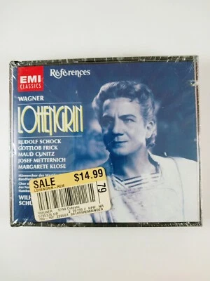 Wagner – Lohengrin (CD, 1995) 3 Disc - EMI Classics – 5 65517 2 - Sealed - Imagem 1 de 4