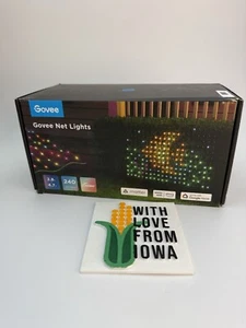 Govee Outdoor Net Lights 2.8 × 4.7ft with RGBIC H6810 - Picture 1 of 5